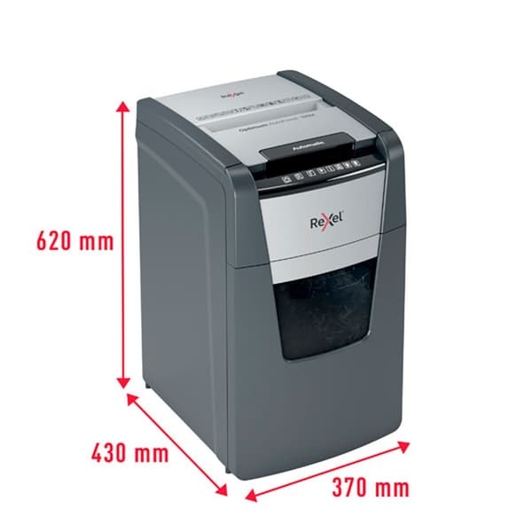 Rexel Silppuri Optimum Auto+ 150m Harmaa