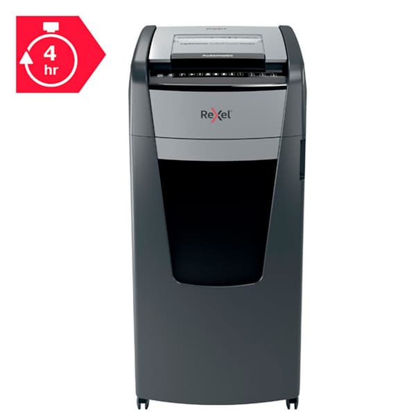 Rexel Silppuri Optimum Auto+ 600m Musta