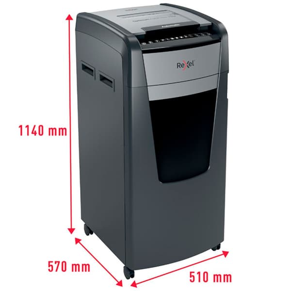 Rexel Silppuri Optimum Auto+ 750m Kirkas