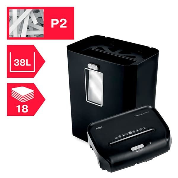 Rexel Silppuri Promax Qs Rss1838 Kirkas