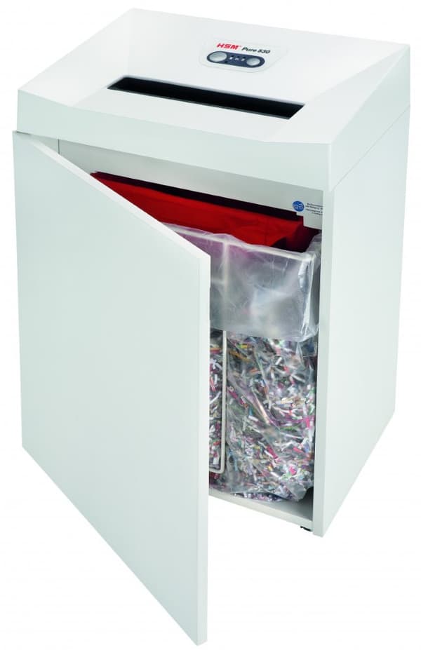 HSM Shredder, Pure 530, 80L 1.9x15 mm