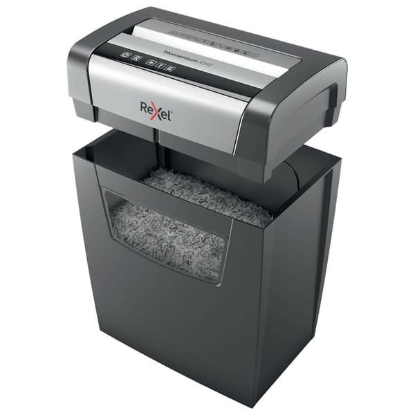 Rexel Silppuri Momentum X312 Musta,Hopeinen One Size / EU Plug