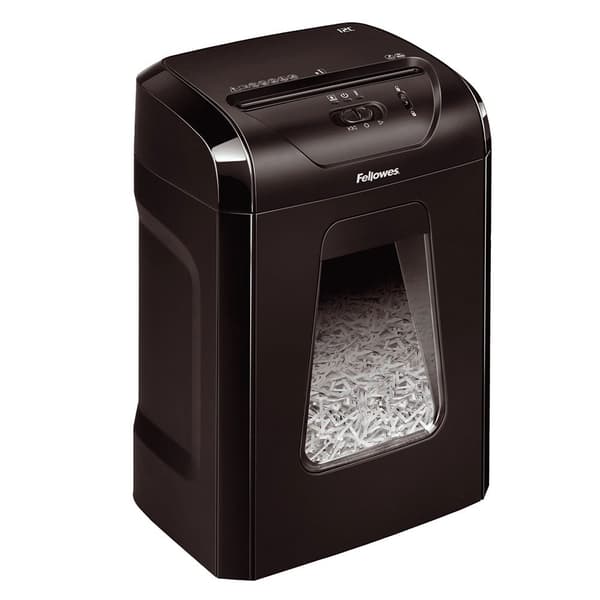 Fellowes Powershred 12c Svart One Size / EU Plug