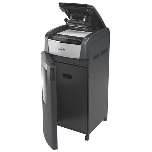 Rexel Silppuri Optimum Autofeed+ 600x Musta One Size / EU Plug