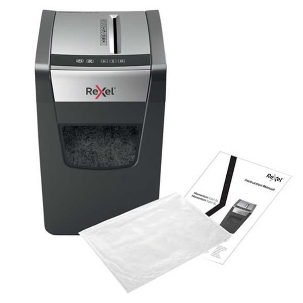 Rexel Dokumentförstörare Momentum X410-sl Svart One Size / EU Plug