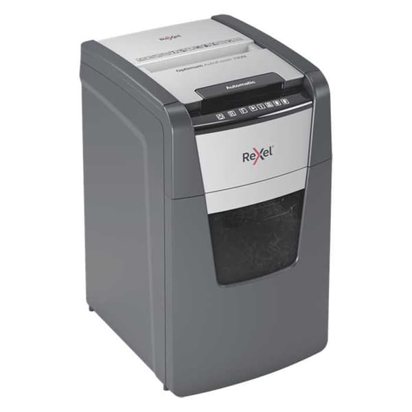 Rexel Asiakirjan Silppuri Optimum Autofeed 130m Hopeinen