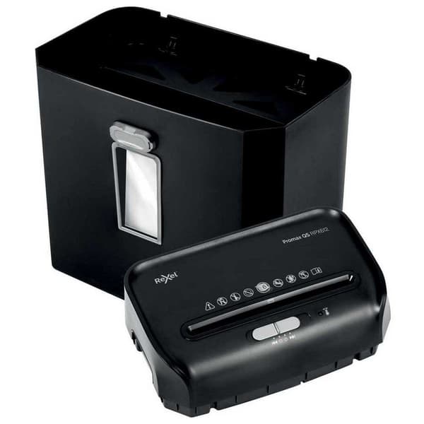Rexel Silppuri Promax Qs Rpx612 Musta One Size / EU Plug