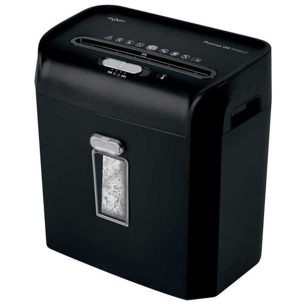 Rexel Silppuri Promax Qs Rpx612 Musta One Size / EU Plug