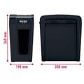 Pikkukuva 4 / 4: Rexel Murskain Secure X8-sl Musta One Size / EU Plug