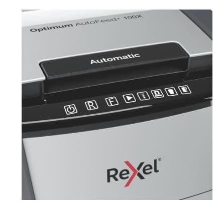 REXEL OPTIMUM AUTOFEED+ 100X SHREDDER