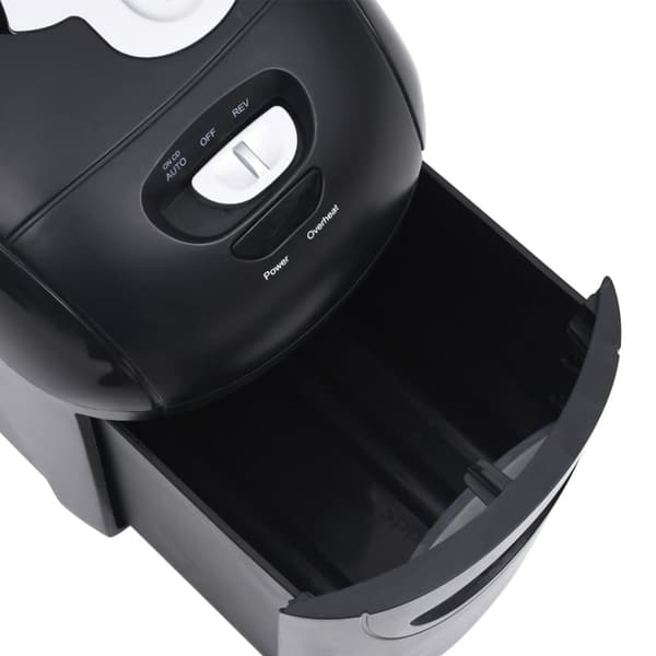 The Living Store makulator 10 ark mikroskæring sort -  Makuleringsmaskiner