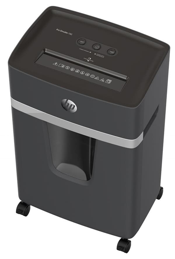 HP PRO SHREDDER 15CC 20L papirmakulator Mikro-cut makulering