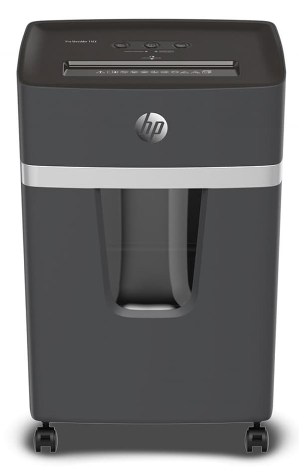HP PRO SHREDDER 15CC 20L papirmakulator Mikro-cut makulering