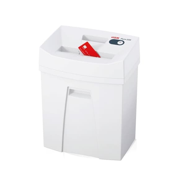 HSM Pure 220 dokumentförstörare, 25 l, 3,9 mm