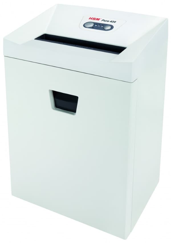 HSM Pure 420 shredder, 35 l, 1,9x15 mm
