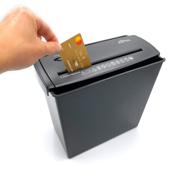 Paperisilppuri Media Tech Shredder MT215 V2.0 Musta 8 L