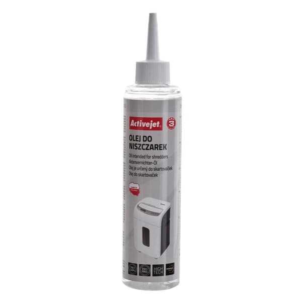 Paperisilppurin voiteluöljy Activejet ASO-250 250 ml