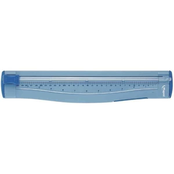 Massicot Kompakt Klipp - MAPED - A4 - Rakt snitt - Anti-skid block - 5 ark max