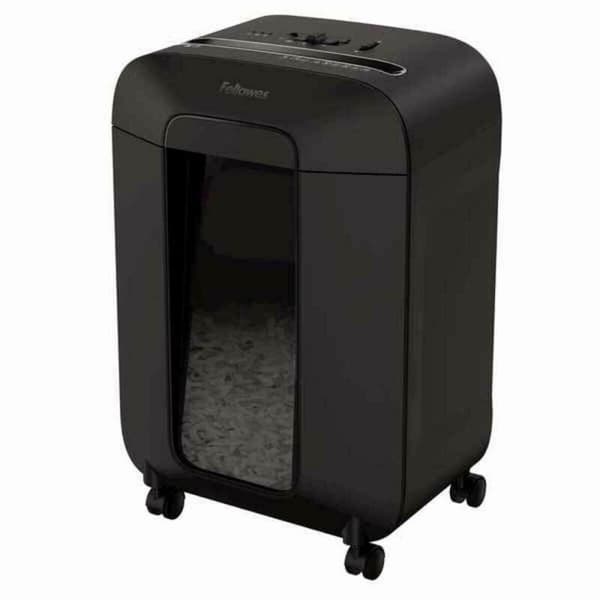Mikroleikkaava paperisilppuri Fellowes LX85 19 L 12 Levyt 4 x 40 mm Musta