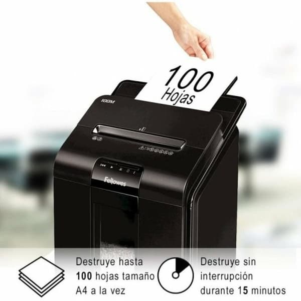 Mikroleikkaava paperisilppuri Fellowes AutoMax 100M 23 L
