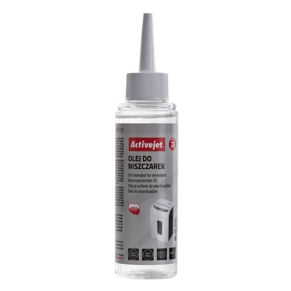 Paperisilppurin voiteluöljy Activejet ASO-125 125 ml