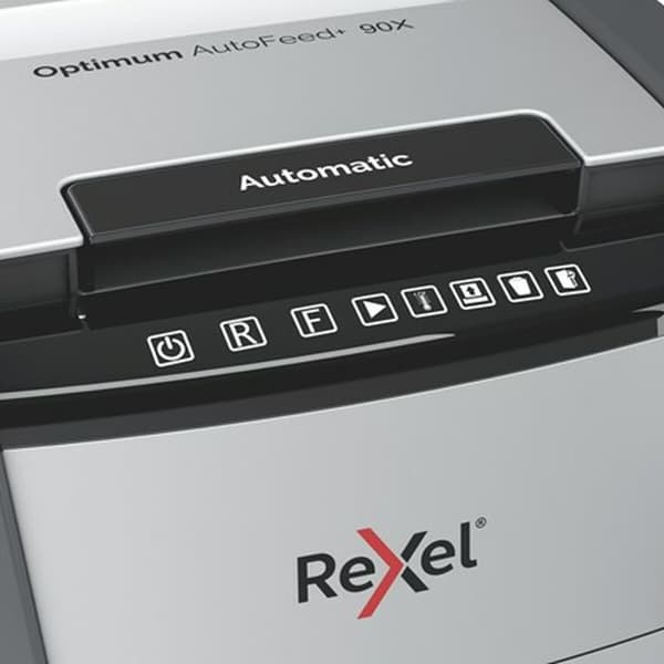 Paperisilppuri Rexel AutoFeed+ 90X 34 L Harmaa