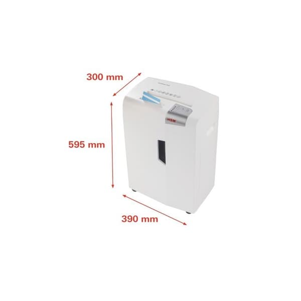 Dokumentförstörare - HSM - Shedstar X15 - Korsklipp 4x37 mm - Kapacitet 15 ark - Volym 26L