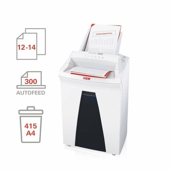 Dokumentförstörare Hsm SECURIO AF300 35 L