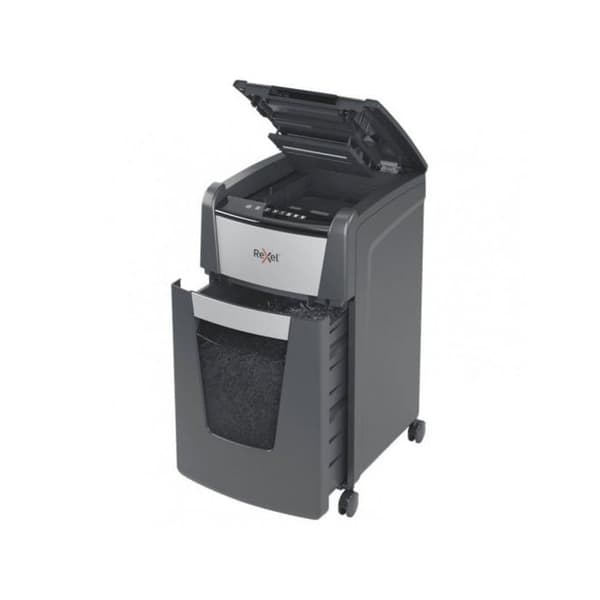 Dokumentförstörare - REXEL - Auto+ 225X - Säkerhet P4 - Kapacitet 225 ark - Behållare 60L