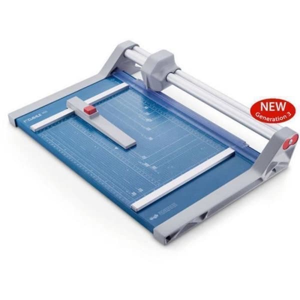 Trimmer A4 Dahle Schneidemaschine 550 360mm autom. Pressung, Roll &amp; Schnitt 72-00550-15000 Skär A4 80 g/m2: 20 ark | FRÄS