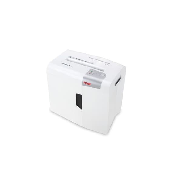 Dokumentförstörare - HSM - Shredstar S10 - Skär i 6 mm remsor - Kapacitet 10 ark - 18 L behållare