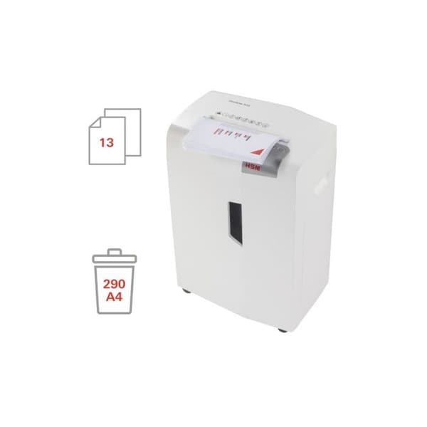 shedstar X13 dokumentförstörare, tvärsnitt: 4 x 37 mm