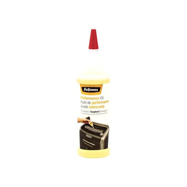 Shredderolja - FELLOWES - 120 ml - Förlänger livslängden - Optimal prestanda - Micro-cut kompatibel