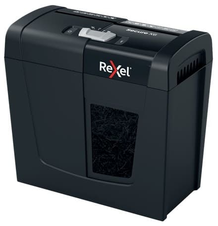 Rexel Secure X6 papirmakulator Krydsmakulering 70 dB Sort