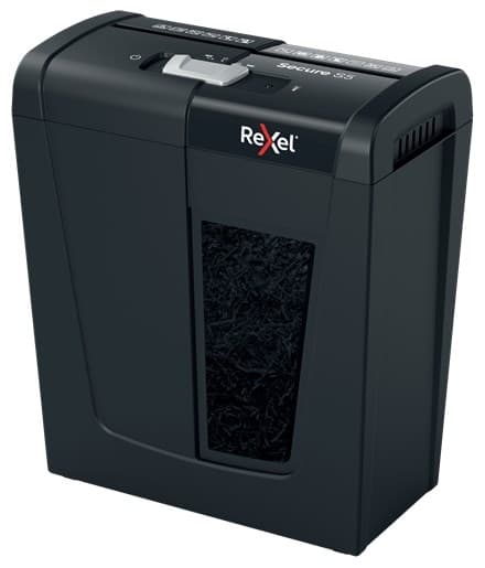 Rexel Secure S5 makulator Strimelmakulering 70 dB Sort