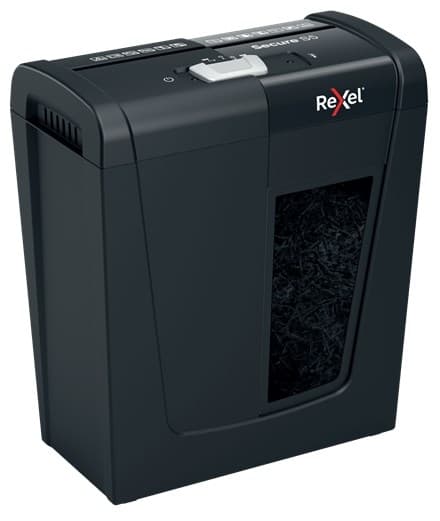 Rexel Secure S5 makulator Strimelmakulering 70 dB Sort