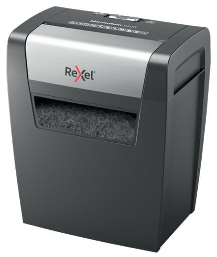 Rexel Momentum X406 paperisilppuri Partikkelileikkaaja Sininen, Harmaa