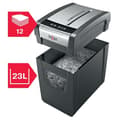 Pikkukuva 6 / 8: Rexel Momentum X312-SL paperisilppuri Partikkelileikkuri Musta, Harmaa
