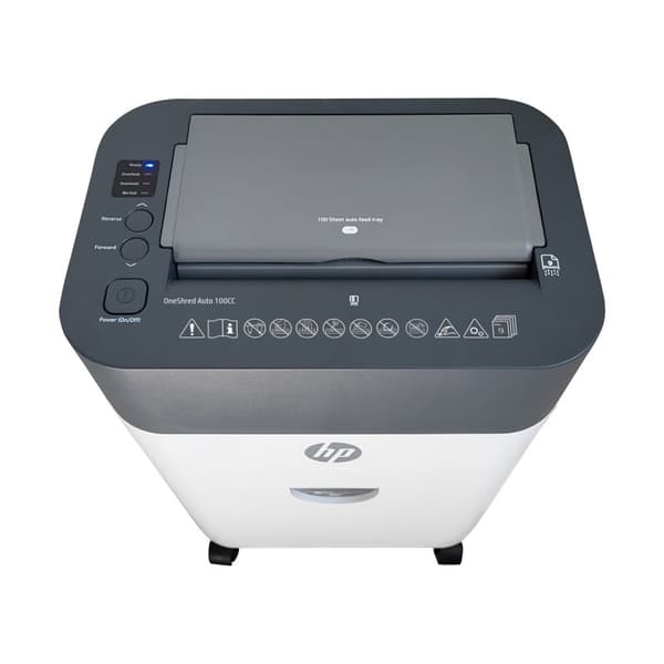 HP ONESHRED Auto 100CC valkoharmaa silppuri