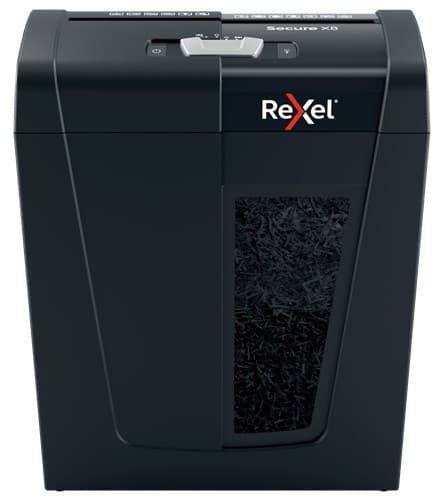 Rexel Secure X8 papirmakulator Krydsmakulering 70 dB Sort