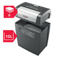 Pikkukuva 6 / 8: Rexel Momentum X308 paperisilppuri Hiukkassilppuri Musta, harmaa