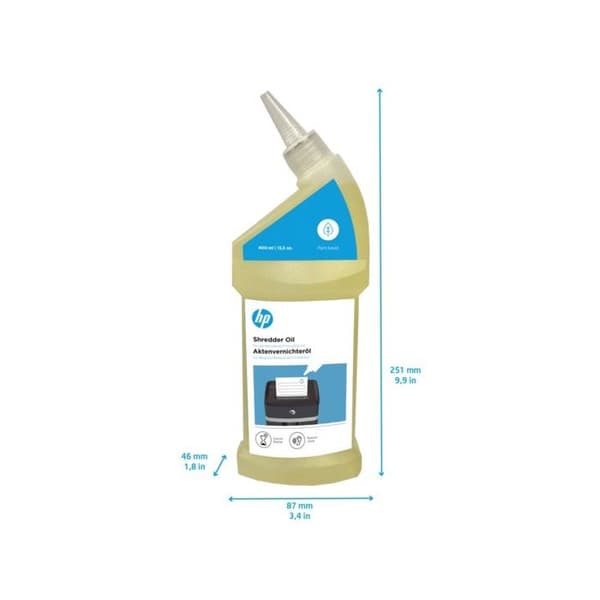 HP DOCUMENT DESTRUCTOR OIL 400 ML HP INC. 9132