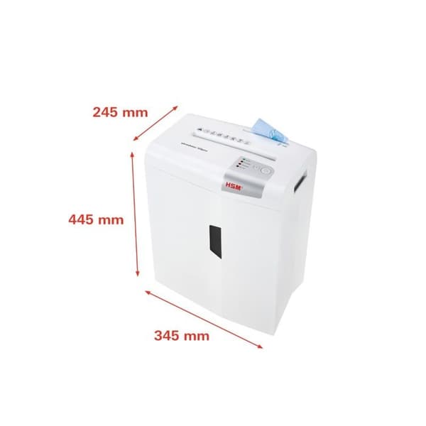 shredstar X6pro dokumentförstörare, partikelavskärare 2 x 15 mm