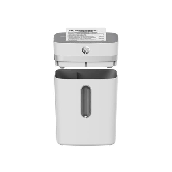 Förstörare - HP - ONESHRED 2802 - P4 tvärsnitt - Kapacitet 12 ark - 23L behållare