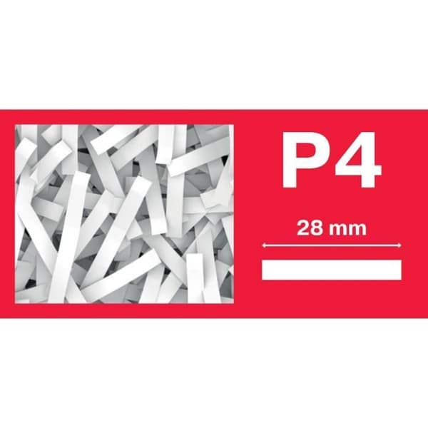 Dokumentförstörare - REXEL - Optimum Auto+ 150X - Korsklipp - 150 ark - P4