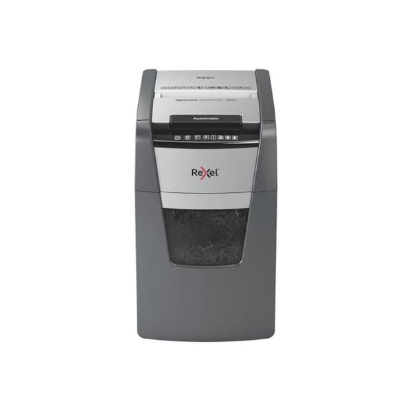 Dokumentförstörare - REXEL - Optimum Auto+ 150X - Korsklipp - 150 ark - P4