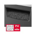 Miniatyrbild 6 av 6: Pappersförstörare - Rexel - Momentum X410 - P4 - 10 ark - 23L - Svart