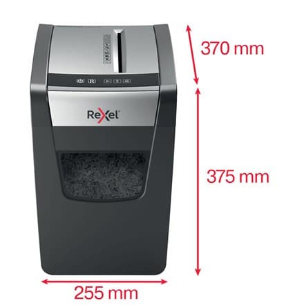 Rexel Momentum X410-SL makulator Krydsmakulator Sort, Grå