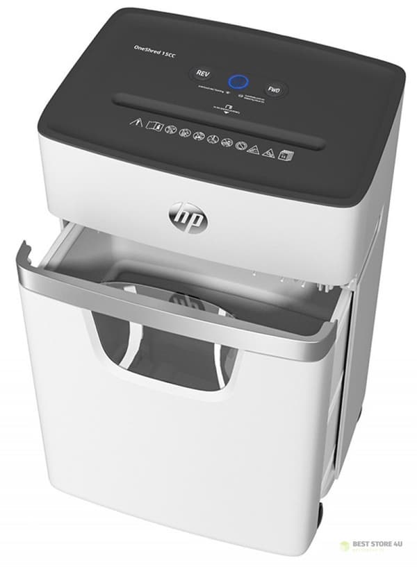 HP ONESHRED 15CC silppuri, 20L vaaleanharmaa