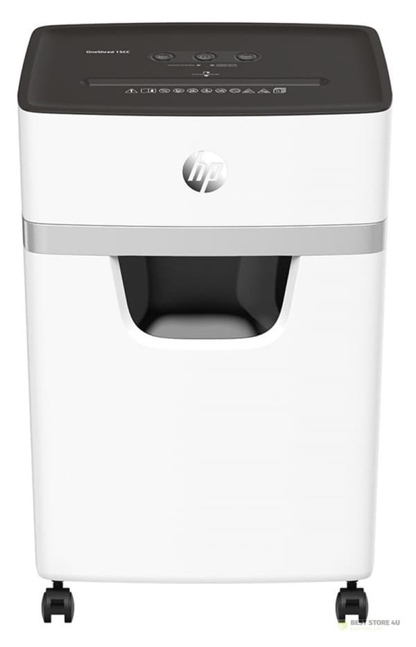 HP ONESHRED 15CC silppuri, 20L vaaleanharmaa